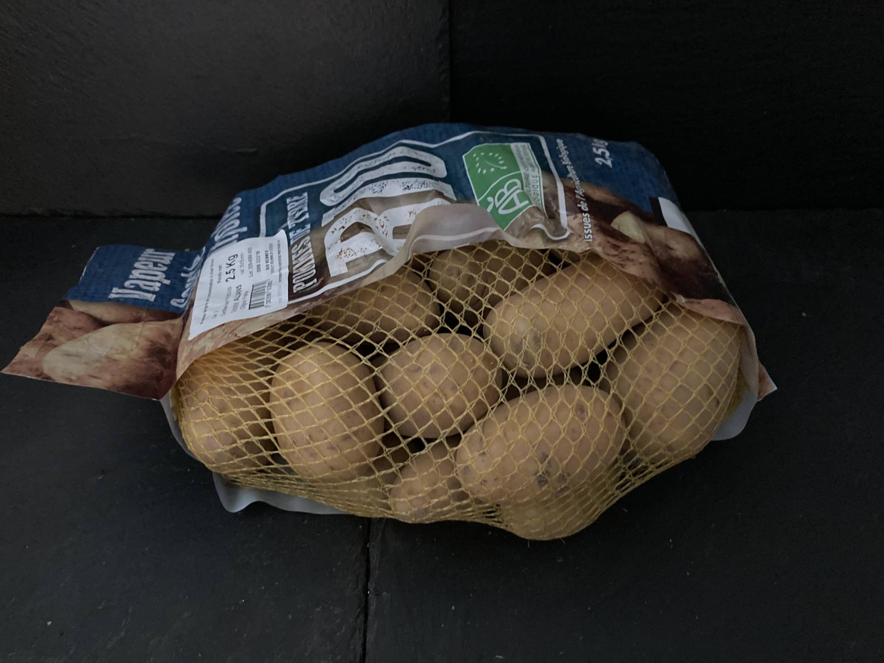 Filet Pomme de terre Bio 2.5Kg