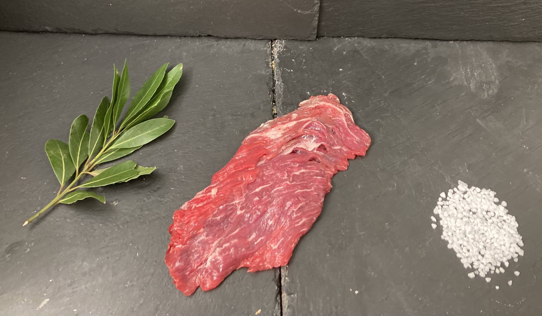 Bavette d'aloyau de boeuf (130gr/pièce env)