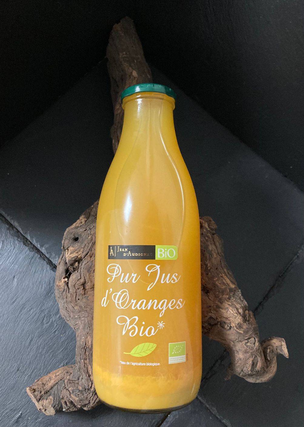 Jus d’orange bio