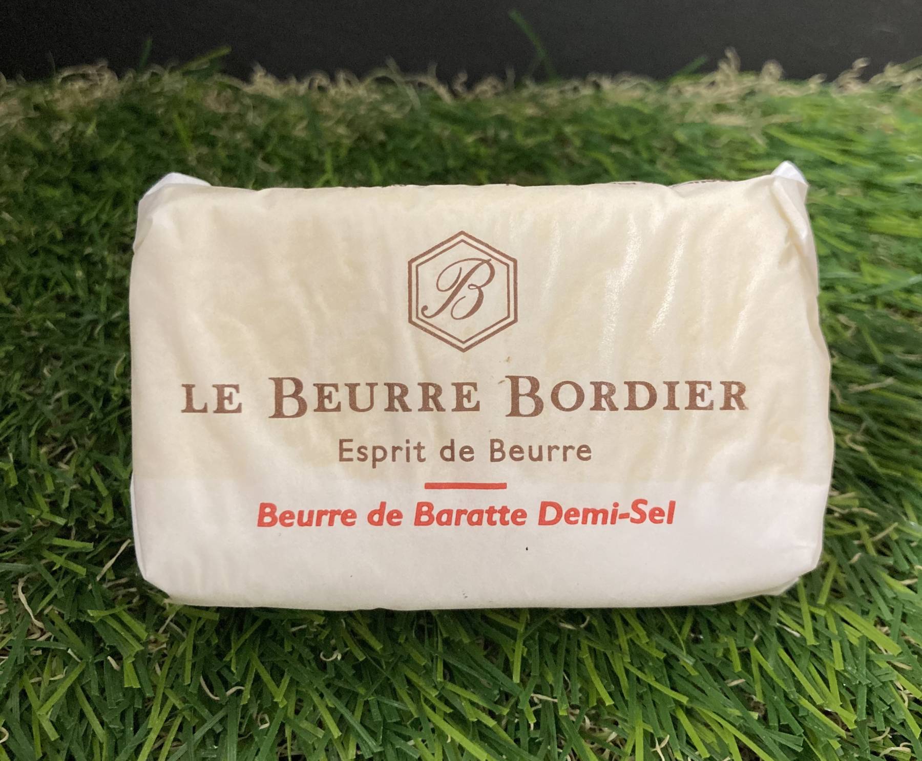 Beurre demi-sel plaquette 125gr