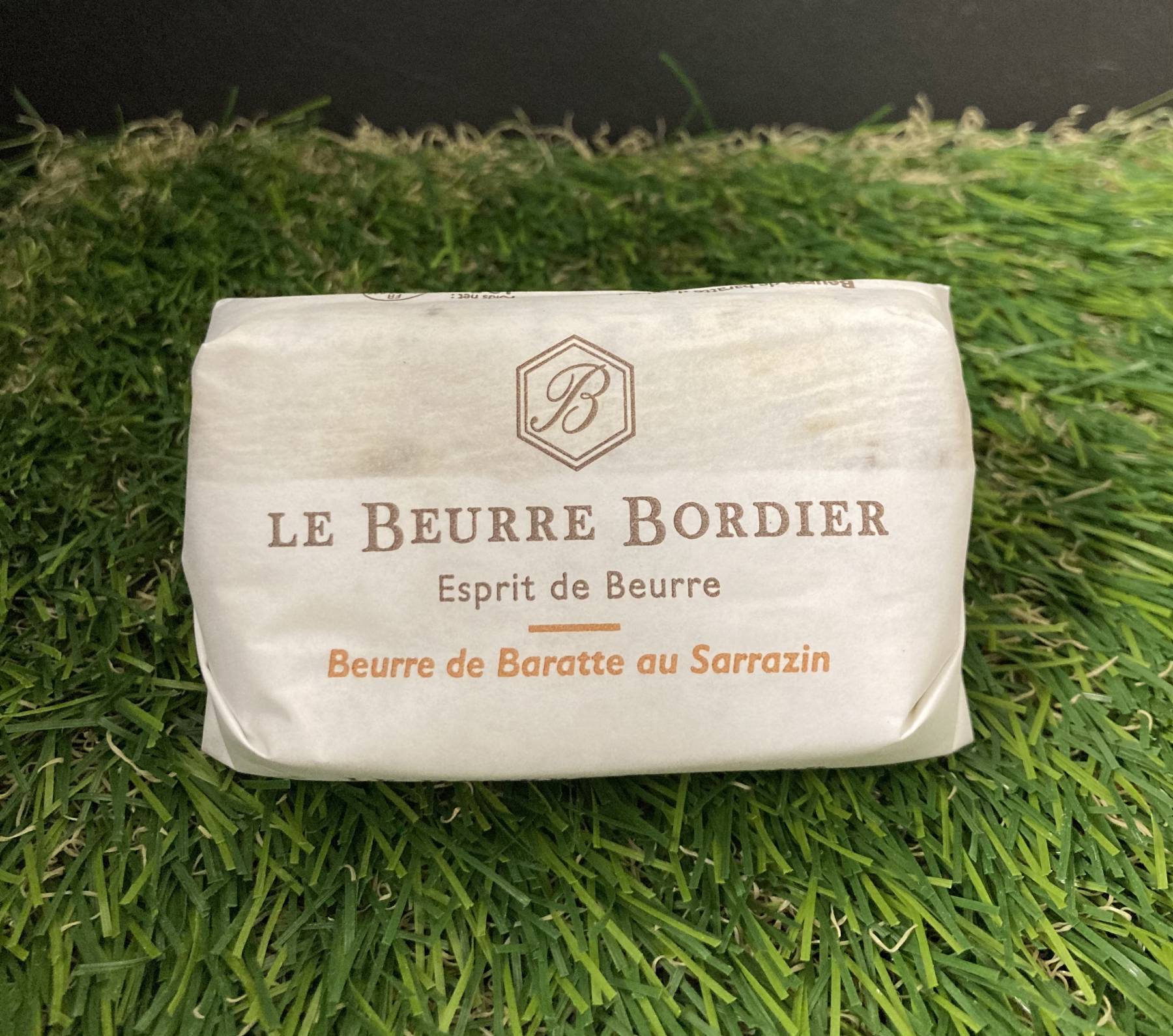 Beurre au sarrazin plaquette de 125gr 