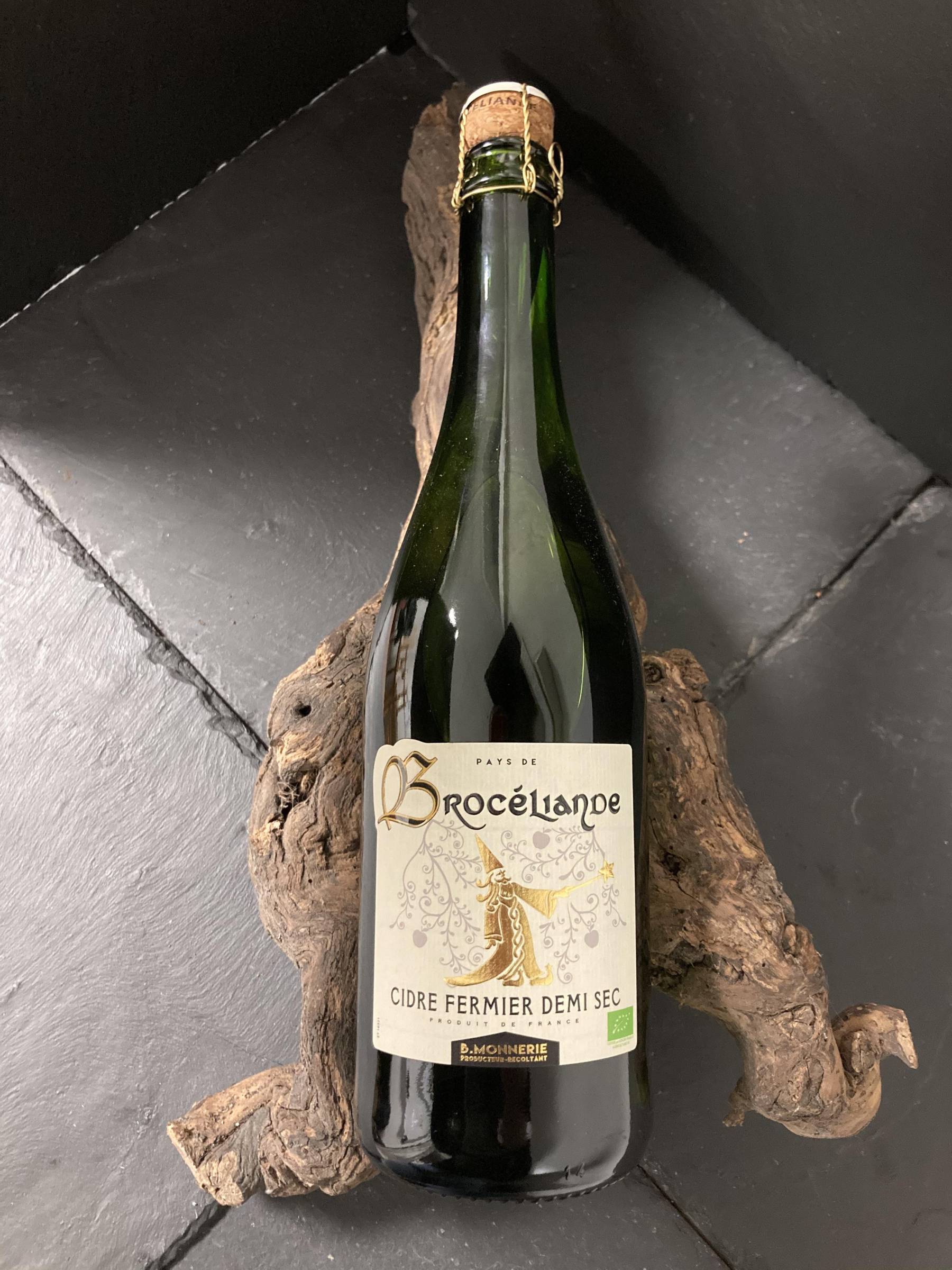 Cidre fermier Brut de Brocéliande