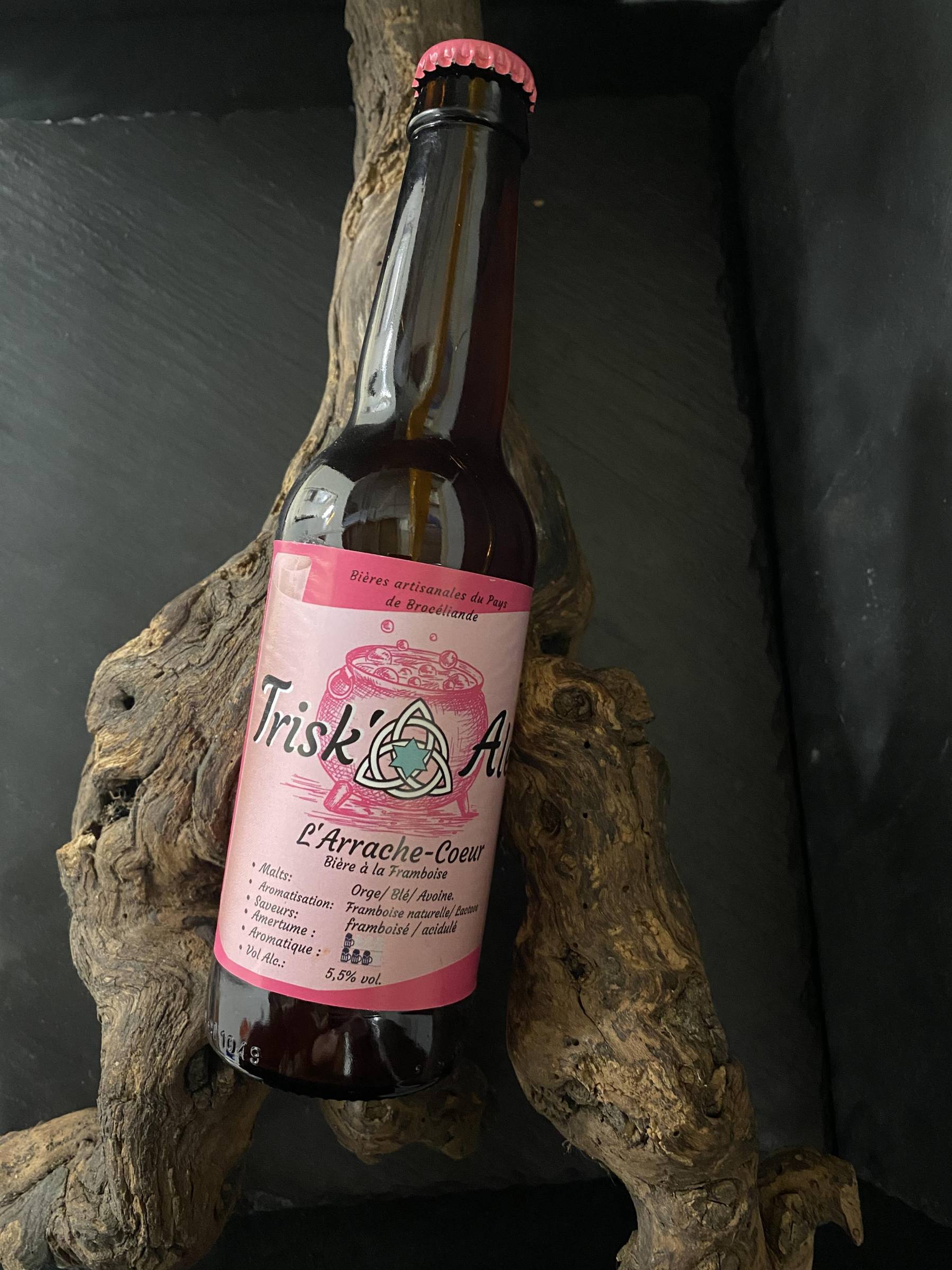 BIERE FRAMBOISE L'ARRACHE COEUR 33CL