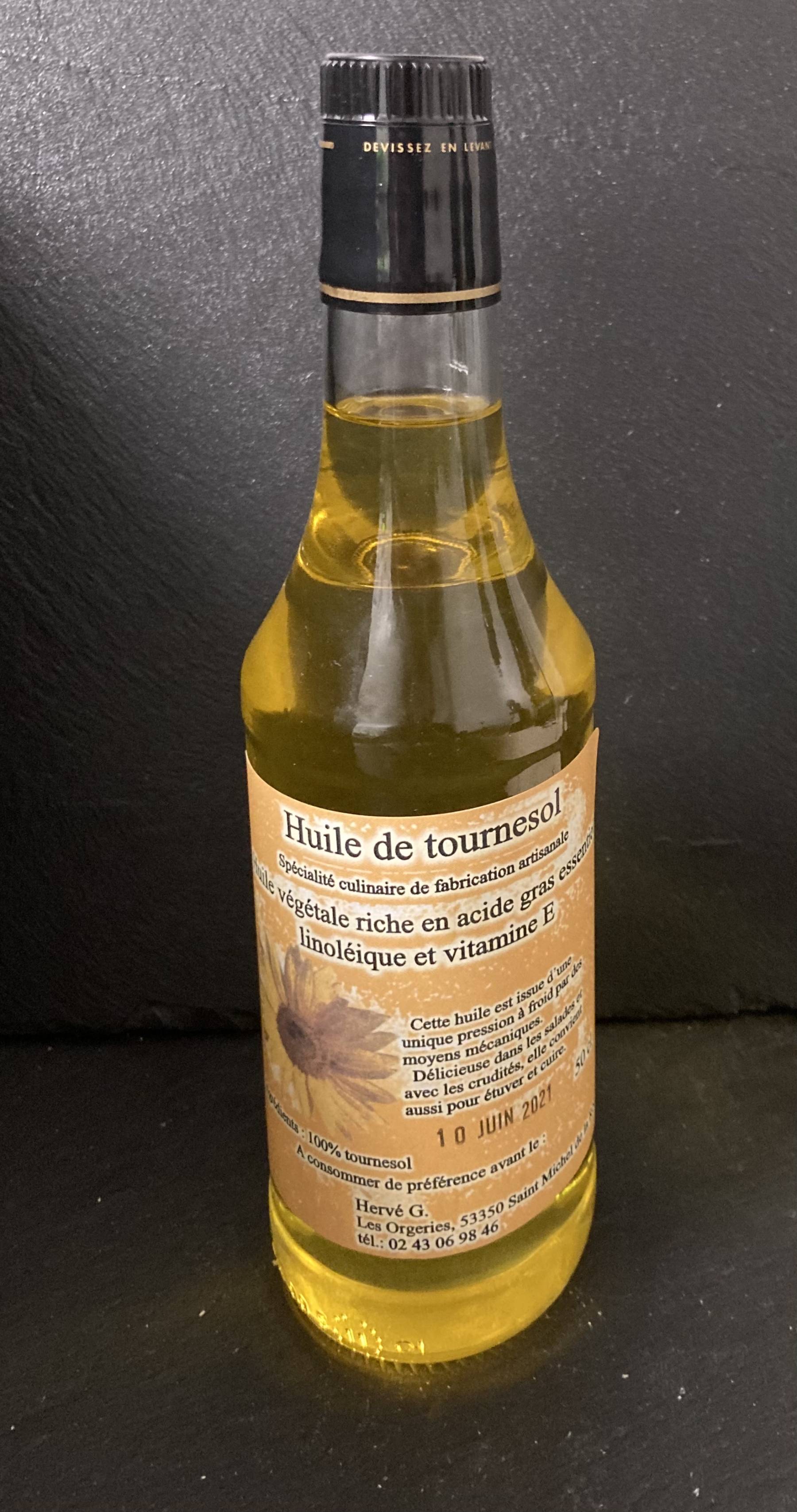 Huile de tournesol 50cl