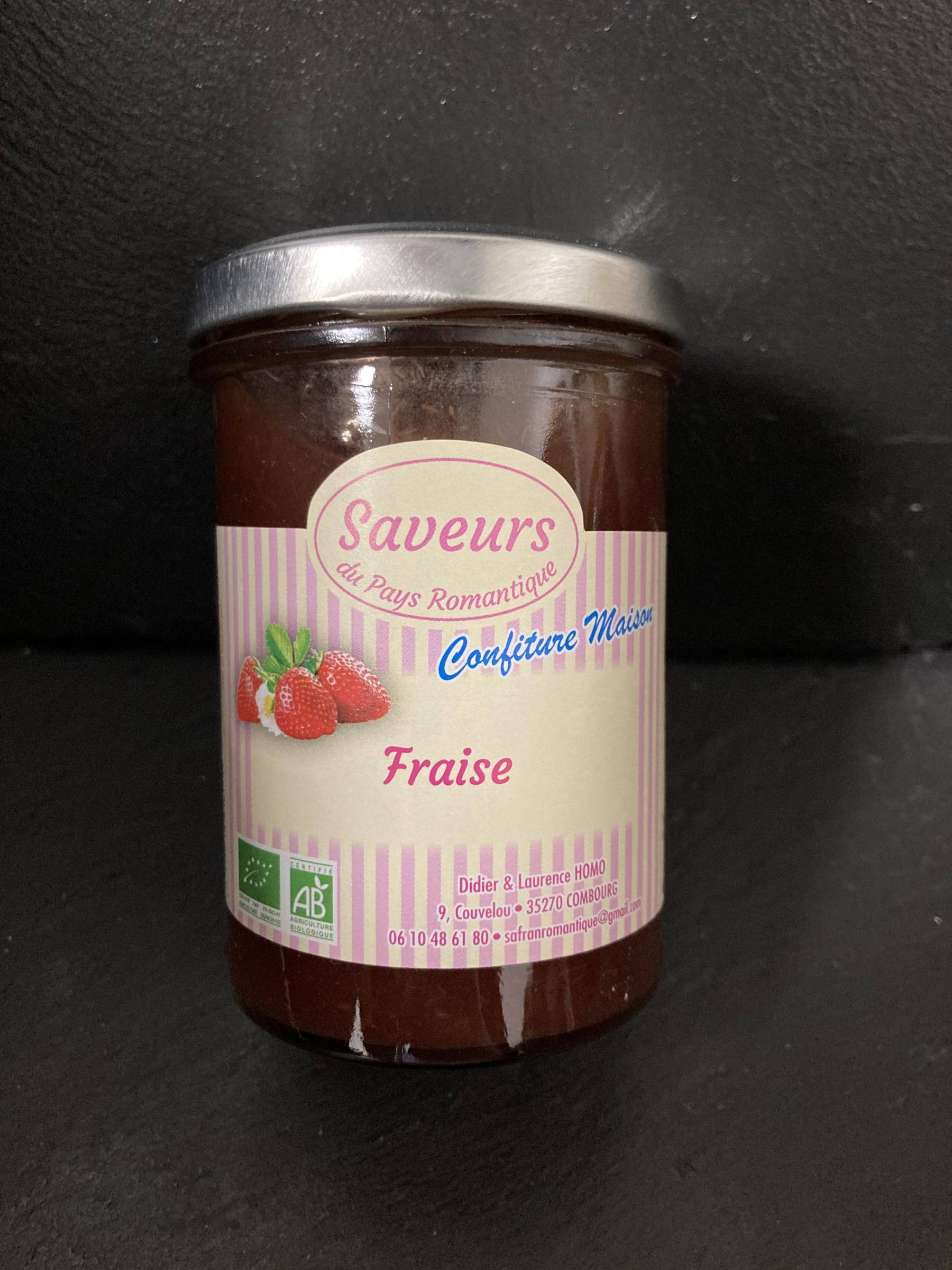 Confiture de fraise 250gr