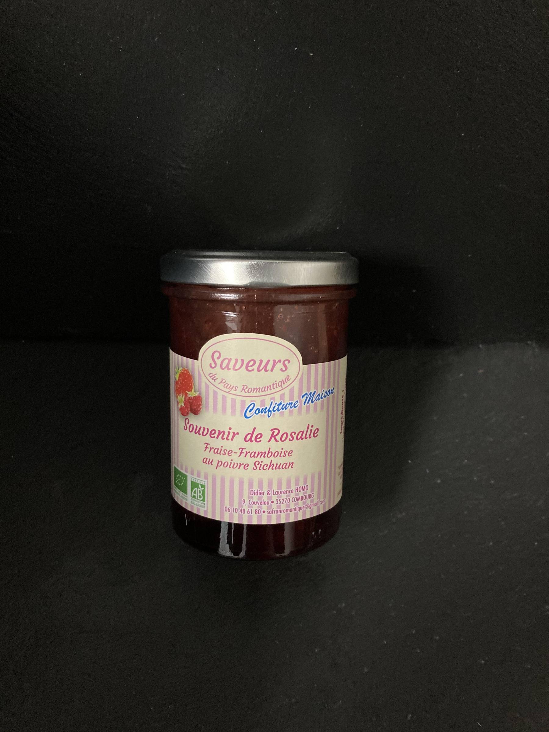 Confiture souvenir de rosalie 