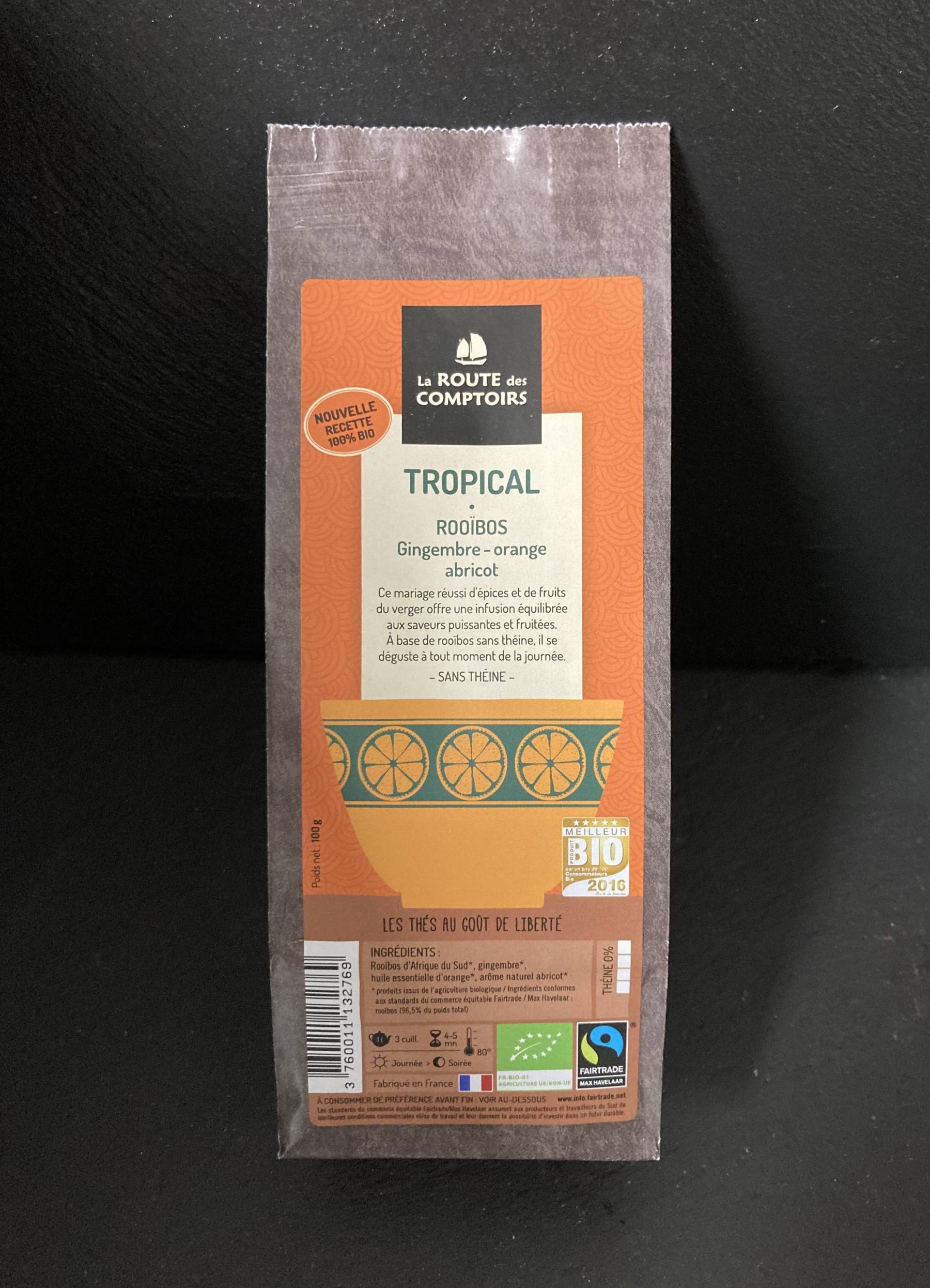 Thé roobois tropical (100 gr)