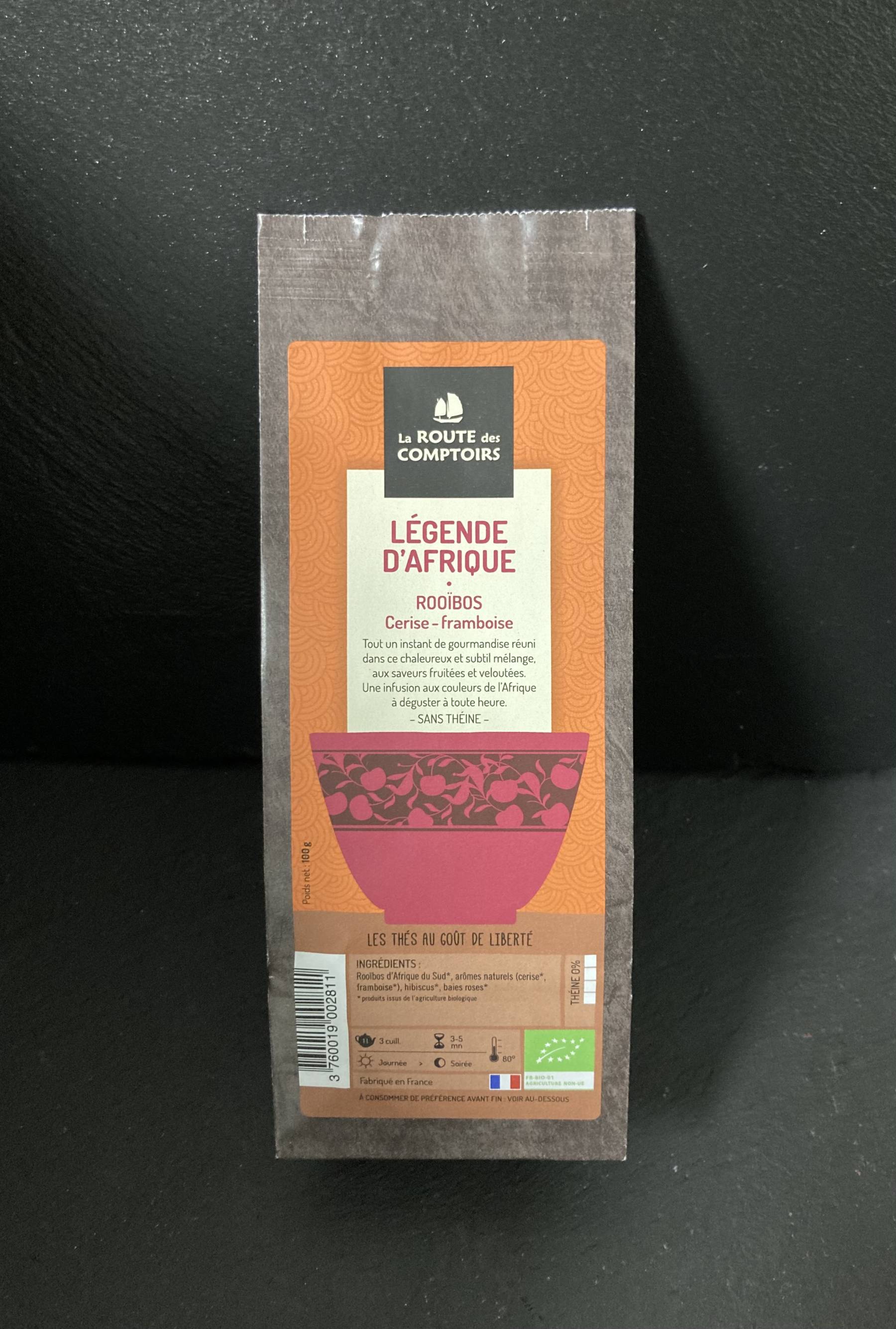 Thé roobois legendre d'afrique (100gr)